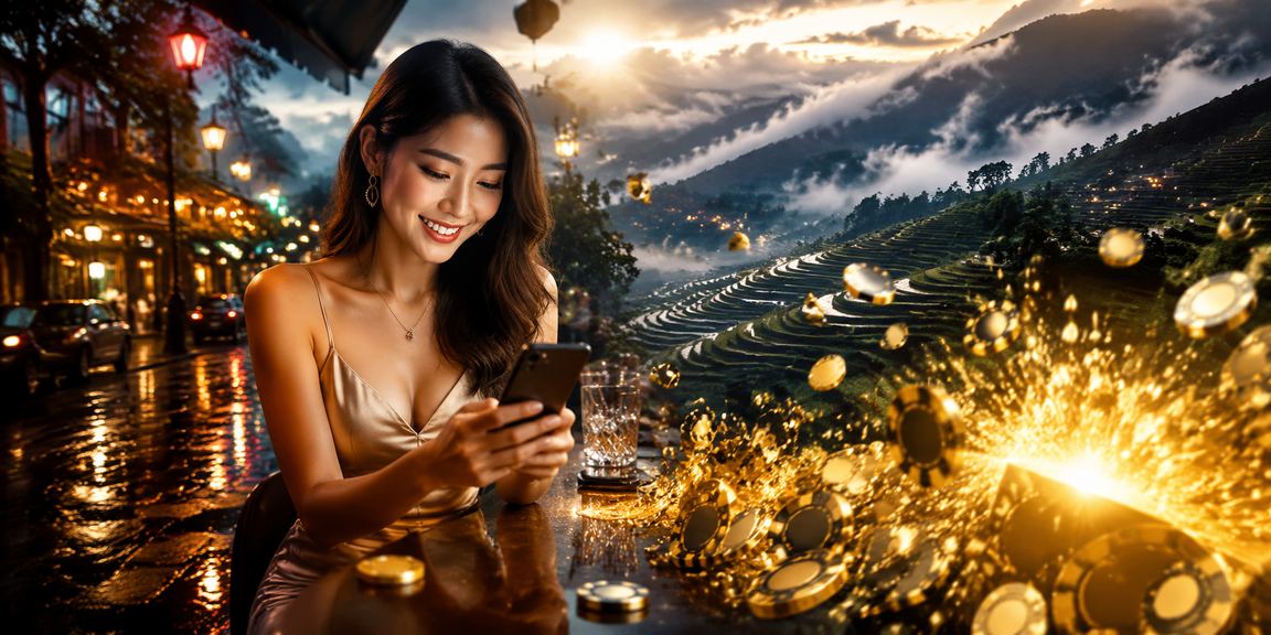 Người dùng tại Sapa trải nghiệm casino trực tuyến trên điện thoại di động giữa thiên nhiên